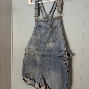 Maurices Denim Blue Overalls
